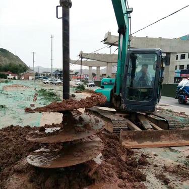 奥莱 液压钻机动力头旋挖钻机 柴油式桩基钻孔设备 电线杆钻孔机