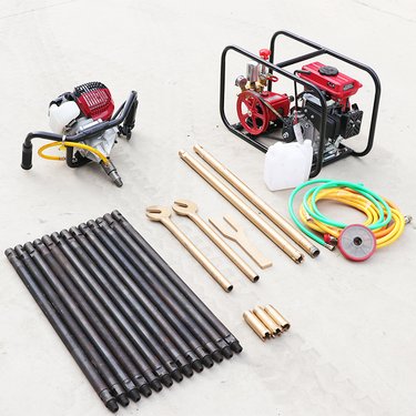 小型山地矿山勘探矿脉勘察取芯钻机轻便汽油款背包岩心取样钻探机