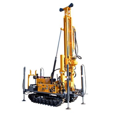 水气两用钻机280米顶驱绳索取芯深水井凿进设备