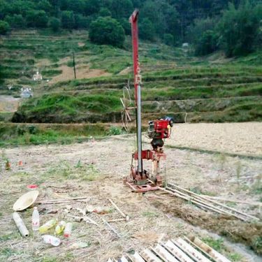 取芯钻机便携山上勘探50米深背包型完整取样