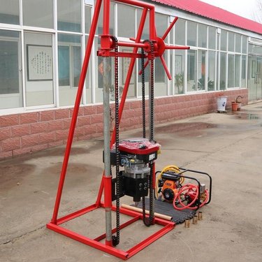 ZC-30C汽油轻便钻机定制高配柴油机打井钻机 勘探取芯设备