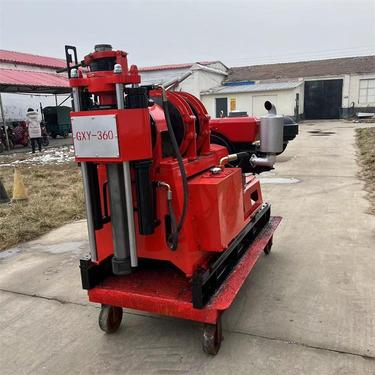 自带泵GXY-2C锡探履带勘察取芯钻机 环境检测取样设备