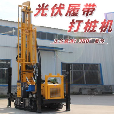 定制顶驱水井钻机 勘探取芯机打岩石打井设备 水气动大直径山区