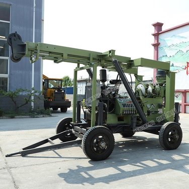 XY-3拖车式液压水井钻机 恒旺勘探取芯钻机工程钻机 打井设备钻井机