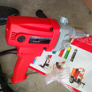 硕阳机械HZ-125手持式钻孔取芯机便携式水钻机