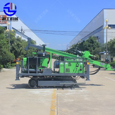 绳索取芯钻机 岩心钻机 柴油液压动力 无线遥控行走